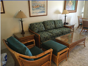 Maui Kaanapali Villas C254 Living Room