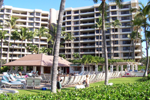 Crowded Kaanapali Highrises