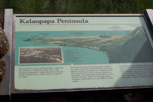 Molokai Kalaupapa Peninsula